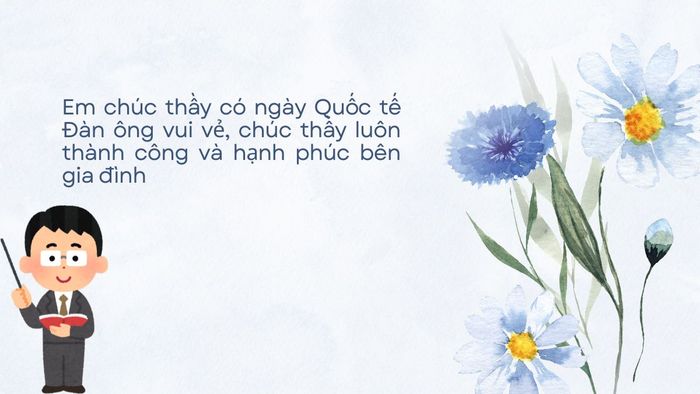 Thiệp chúc mừng Ngày Quốc tế Đàn ông phiên bản 42
