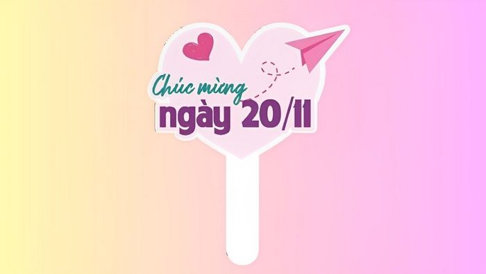 Mẫu hashtag 20/11 ấn tượng và độc đáo