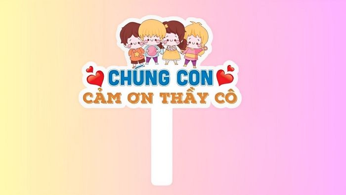 Mẫu hashtag 20/11 cầm tay tri ân thầy cô một cách thật sâu sắc và ấn tượng