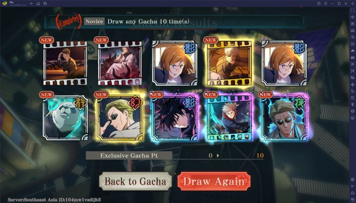 Hướng dẫn chi tiết cho người mới chơi Jujutsu Kaisen Phantom Parade trên PC cùng BlueStacks