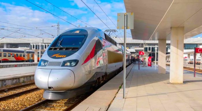 Morocco's Al Boraq is the fastest train in Africa.