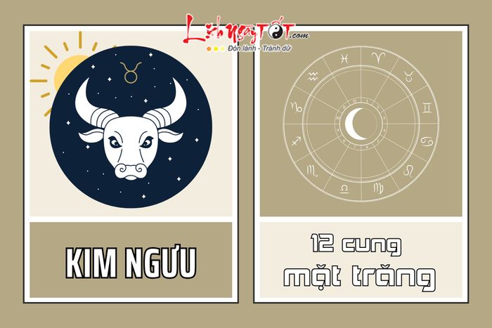 Mặt trời Kim Ngưu và 12 cung Mặt trăng