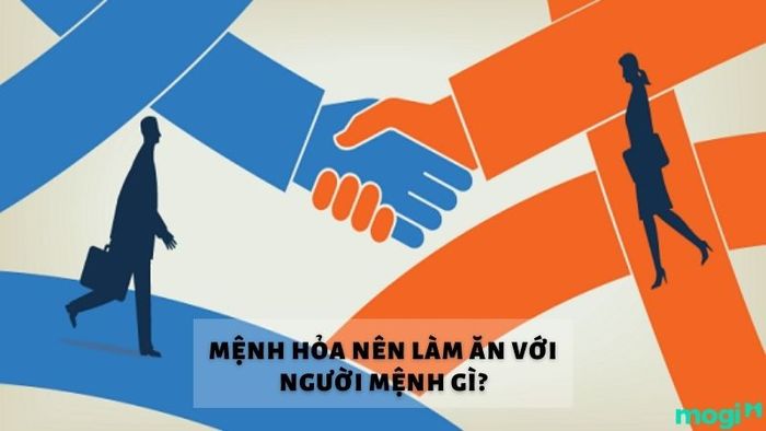 Mệnh Hỏa hợp với mệnh nào trong công việc làm ăn?