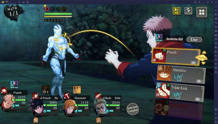 Hướng dẫn cho người mới chơi Jujutsu Kaisen Phantom Parade trên PC với BlueStacks