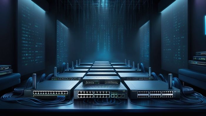 Hub là một thiết bị dùng để kết nối các máy tính trong mạng LAN, giúp chúng giao tiếp và chia sẻ thông tin với nhau.