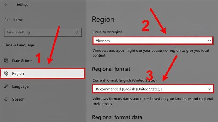 Cách thay đổi ngôn ngữ trên máy tính Windows