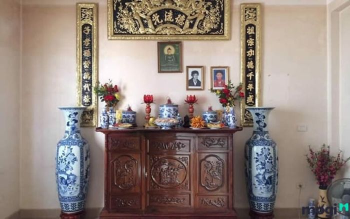 Bàn thờ gia tiên nên được đặt ở vị trí nào trong nhà?