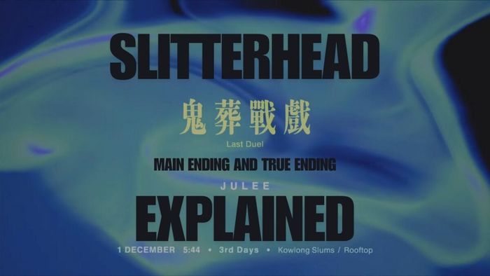 Bìa Time Loop: Giải mã kết thúc thật của Slitterhead và ý nghĩa của nó