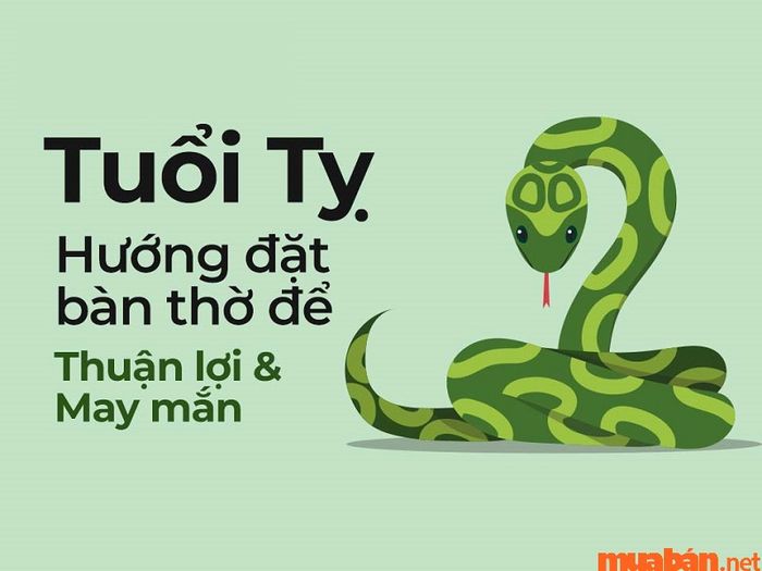 Hướng phong thủy nào hợp với tuổi Kỷ Tỵ khi đặt bàn thờ?