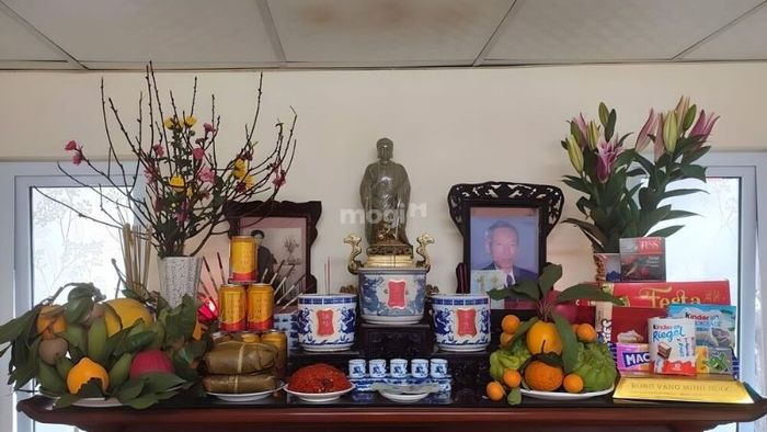 Cách trang trí bàn thờ ngày Tết ở miền Nam