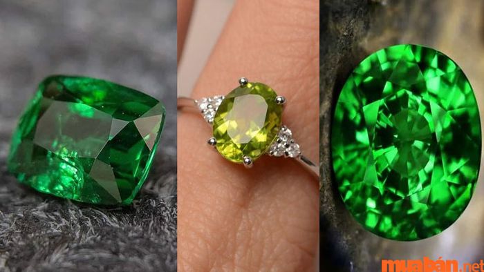 Các loại đá như ngọc lục bảo, peridot, garnet có thể mang đến vận may và năng lượng tích cực cho người mệnh Mộc.