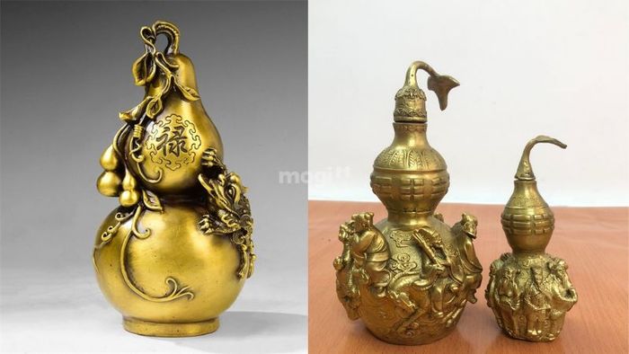 Hồ lô phong thủy làm từ đồng