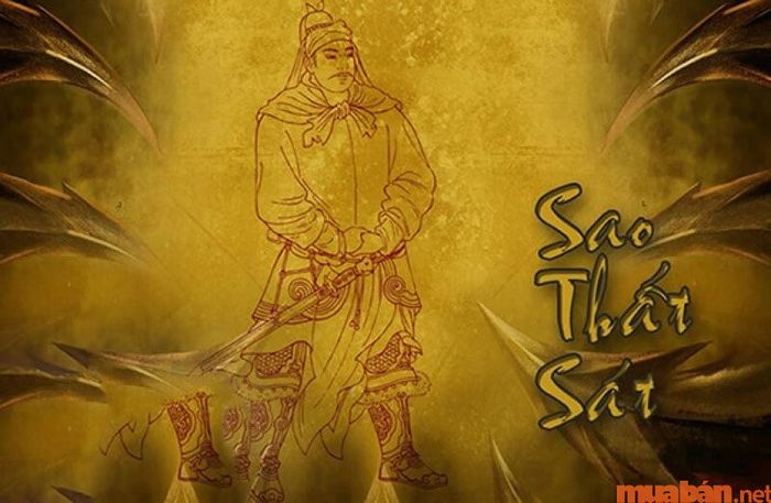 Sao Thất Sát tọa tại cung Huynh Đệ