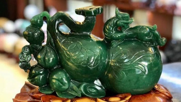 Hồ lô phong thủy làm từ đá