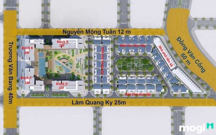 Dự án chung cư 2021
