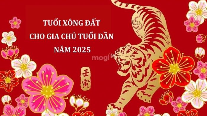 Hướng dẫn cách chọn tuổi xông đất cho gia chủ tuổi Dần năm 2025 để thu hút tài lộc