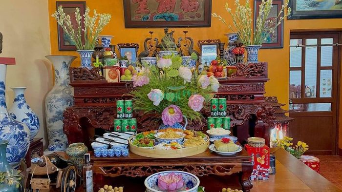 Ý nghĩa của việc bài trí bàn thờ ngày Tết