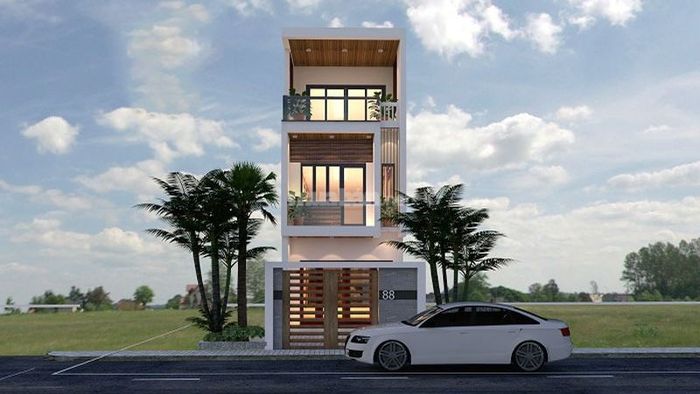 Chi phí để xây dựng nhà 2 tầng 1 tum mái tôn