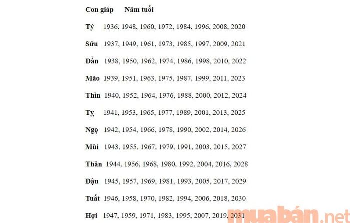 Năm tuổi là gì?