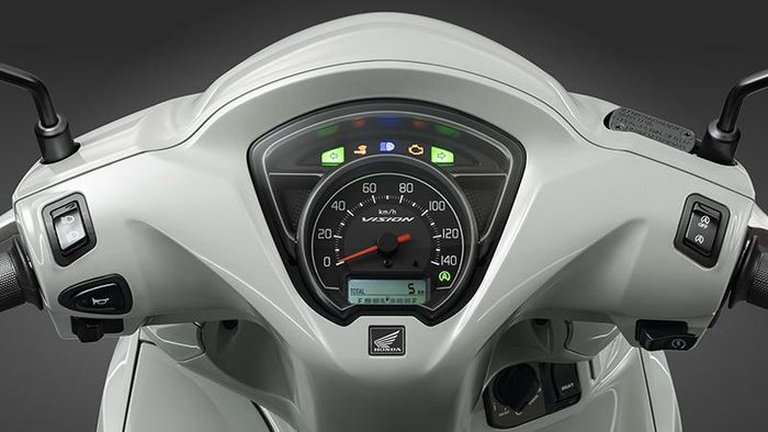 Đồng hồ xe trang bị màn hình LCD hiện đại