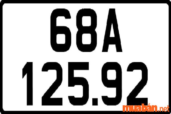 Biển số xe 68 có ý nghĩa gì trong Phong Thuỷ?