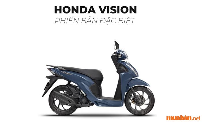 Honda Vision 2024 Phiên Bản Đặc Biệt - Màu xanh dương