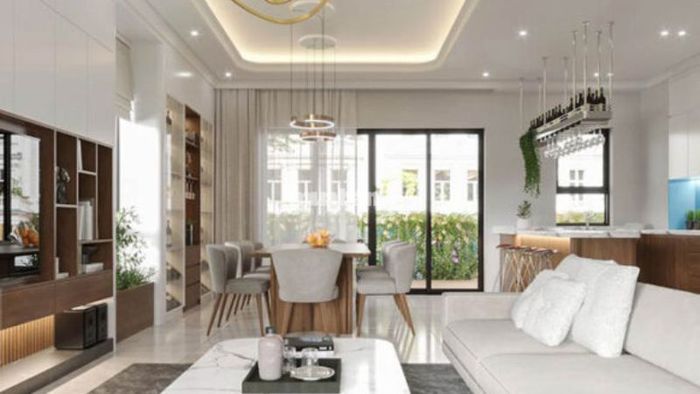 Nội thất hiện đại bên trong ngôi nhà