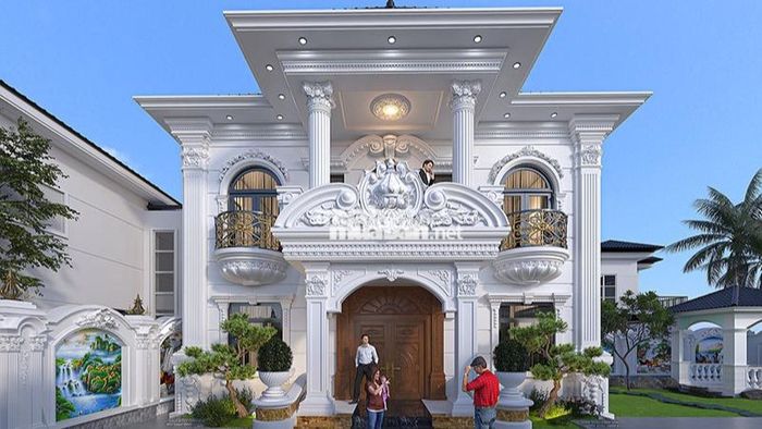 Mẫu thiết kế nhà Tân cổ điển sang trọng và tinh tế