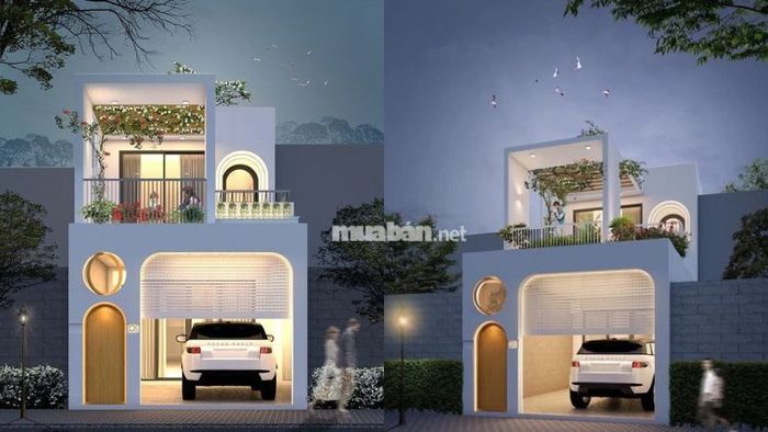 Thiết kế nhà mái bằng hiện đại, tinh tế và sang trọng