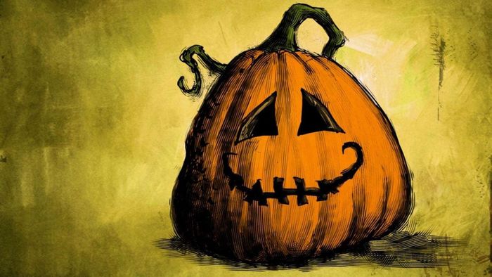 Tranh về lễ hội Halloween với những chi tiết kinh dị gây rùng mình