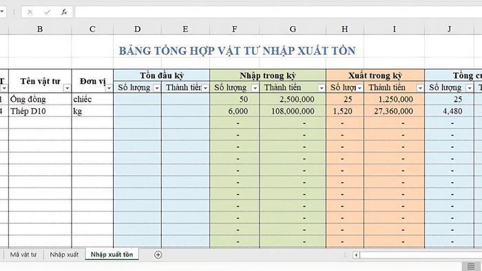 Cách xử lý tình trạng file Excel bị nặng