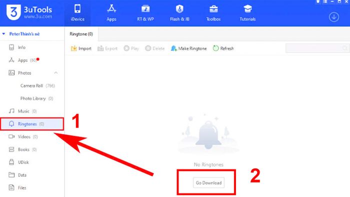 Tải nhạc về iPhone với 3uTools
