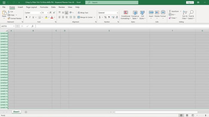 File Excel bị nặng và chậm