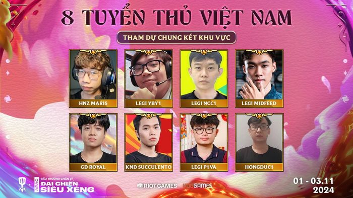 DTCL: 8 kỳ thủ Việt Nam xuất sắc giành vé tham dự Đại Chiến Siêu Xẻng