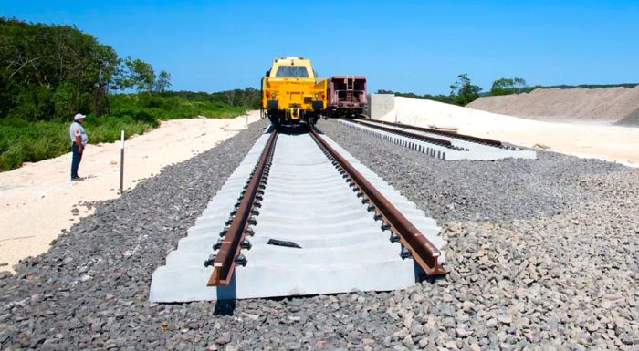 The Mayan Train project in Mexico is currently under construction, with a planned launch by late 2023.