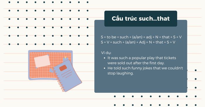 Cấu trúc such… that (thật là … đến nỗi)