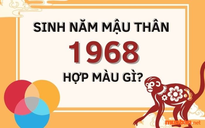 Màu sắc mang lại may mắn cho nữ mệnh Mậu Thân 1968 trong năm 2024 gồm nâu và vàng