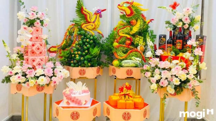Mâm quả cưới miền Tây