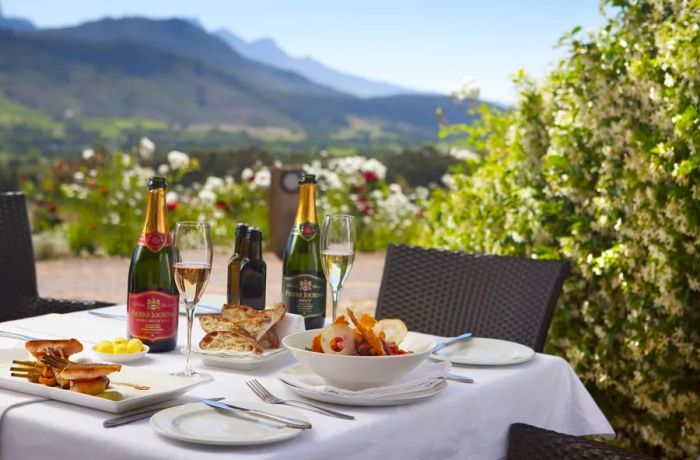 Stunning views: Haute Cabriere