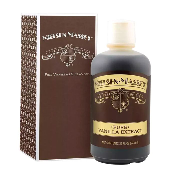 Large bottle of Nielsen-Massey Pure Vanilla Extract