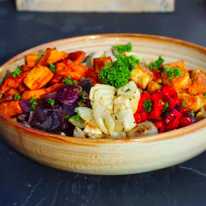 Roasted Vegetable Buddha Bowl