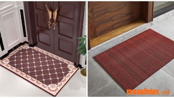 Đặt thảm chùi chân ở cửa chính - Cách hóa giải nhà không hợp hướng cho người tuổi Dậu