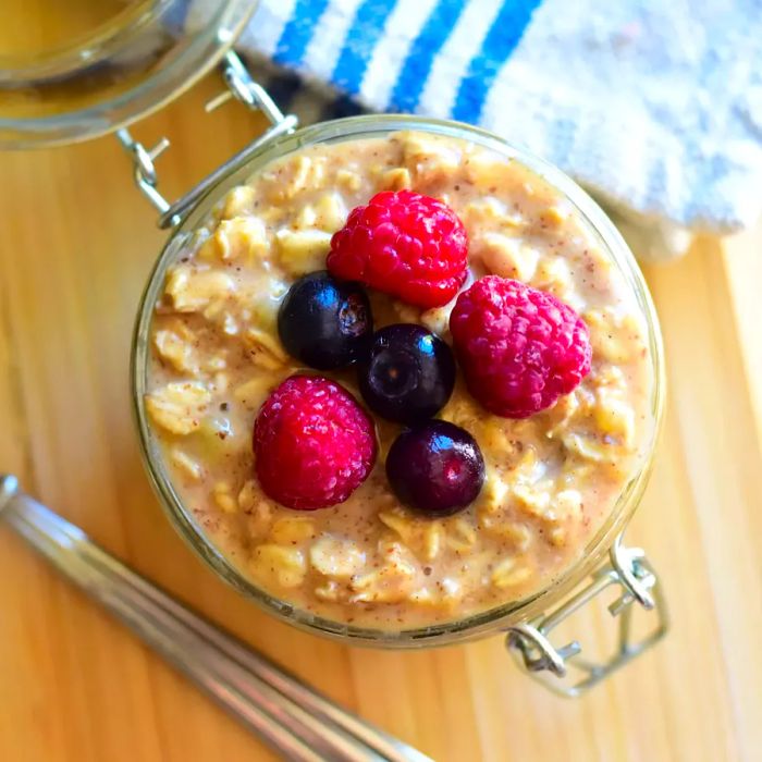 Easy Healthy No-Cook Overnight Oats