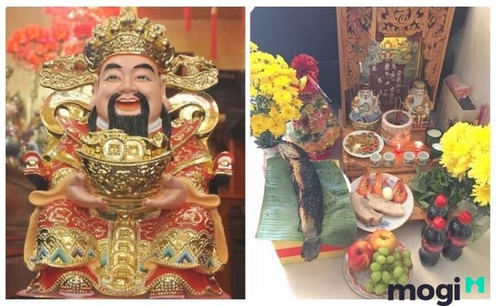 Các lễ vật kèm theo bộ tam sên