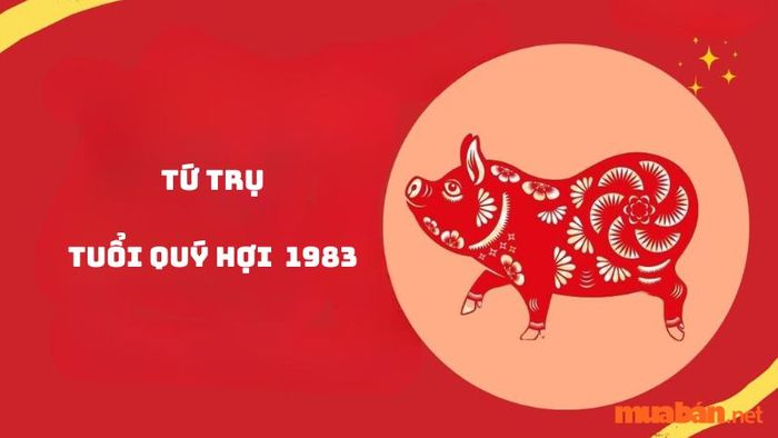 Tứ trụ của nam mạng Quý Hợi sinh năm 1983.