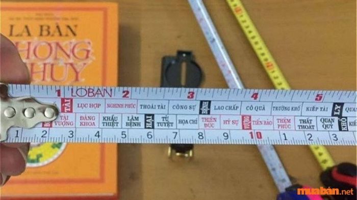 Chiều dài của thước Lỗ Ban trong xây dựng