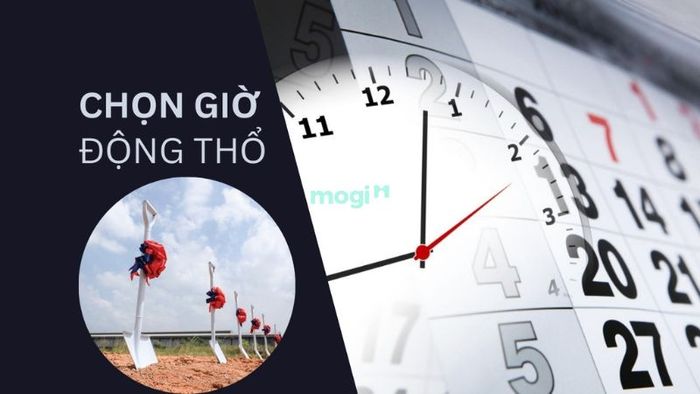 Lựa chọn ngày giờ hoàng đạo phù hợp để tiến hành động thổ xây nhà