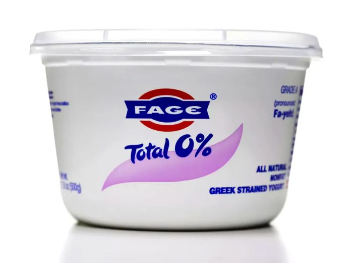 Fage Greek Yogurt Packaging