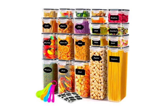 21-piece food storage set