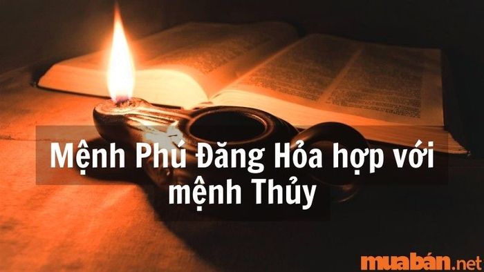Mệnh Phú Đăng Hỏa không hợp với mệnh Thủy.